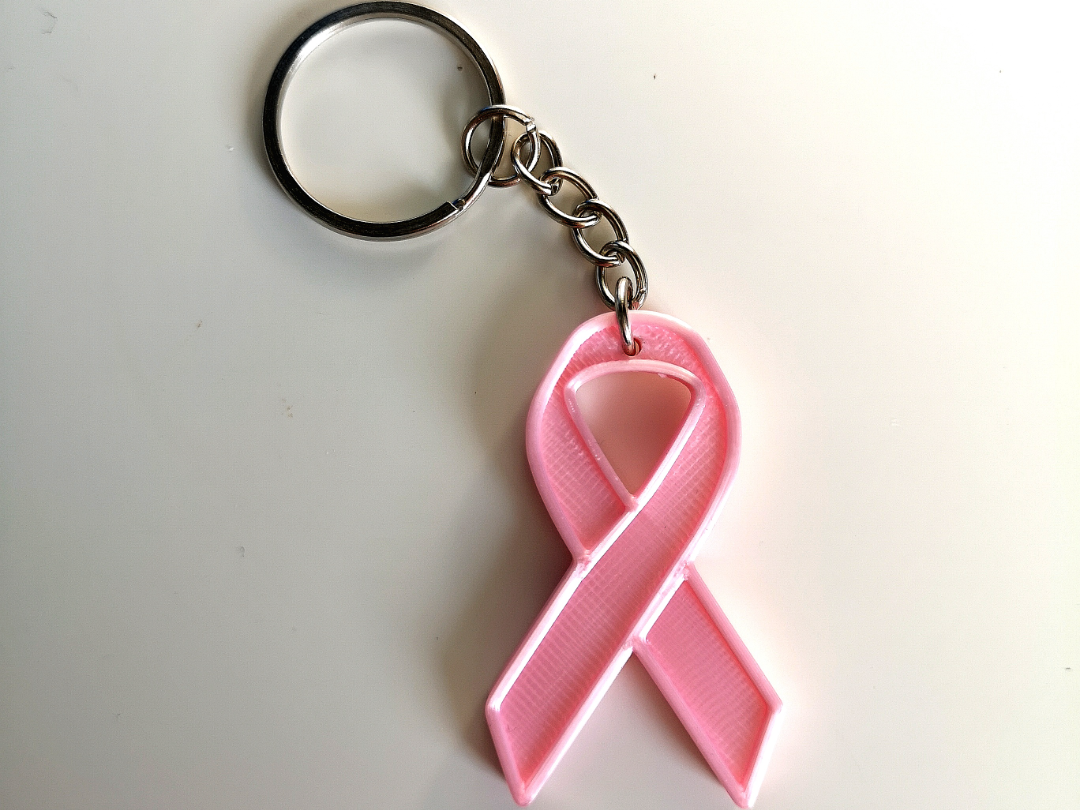 Chaveiro Outubro Rosa